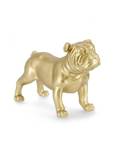 Decoración puppy bulldog oro h19