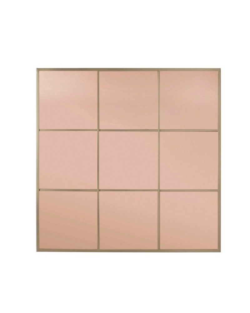 Espejo c-m window planet oro-br 90x90