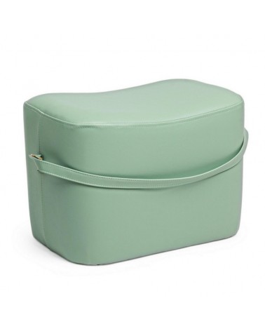 Pouf c-asa giona rect verde claro