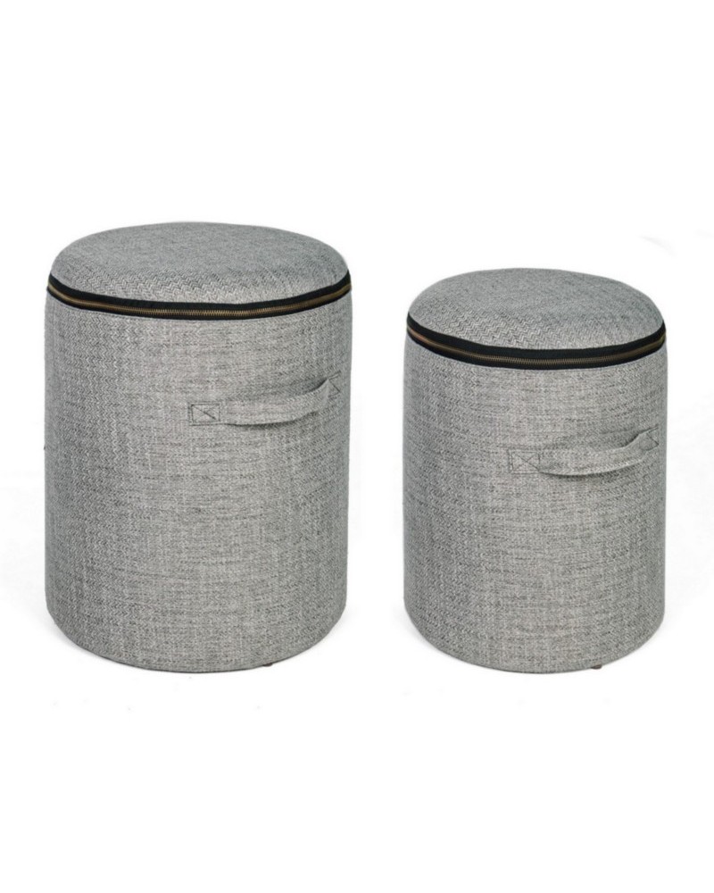 Set2 pouf c-cont radmila gris